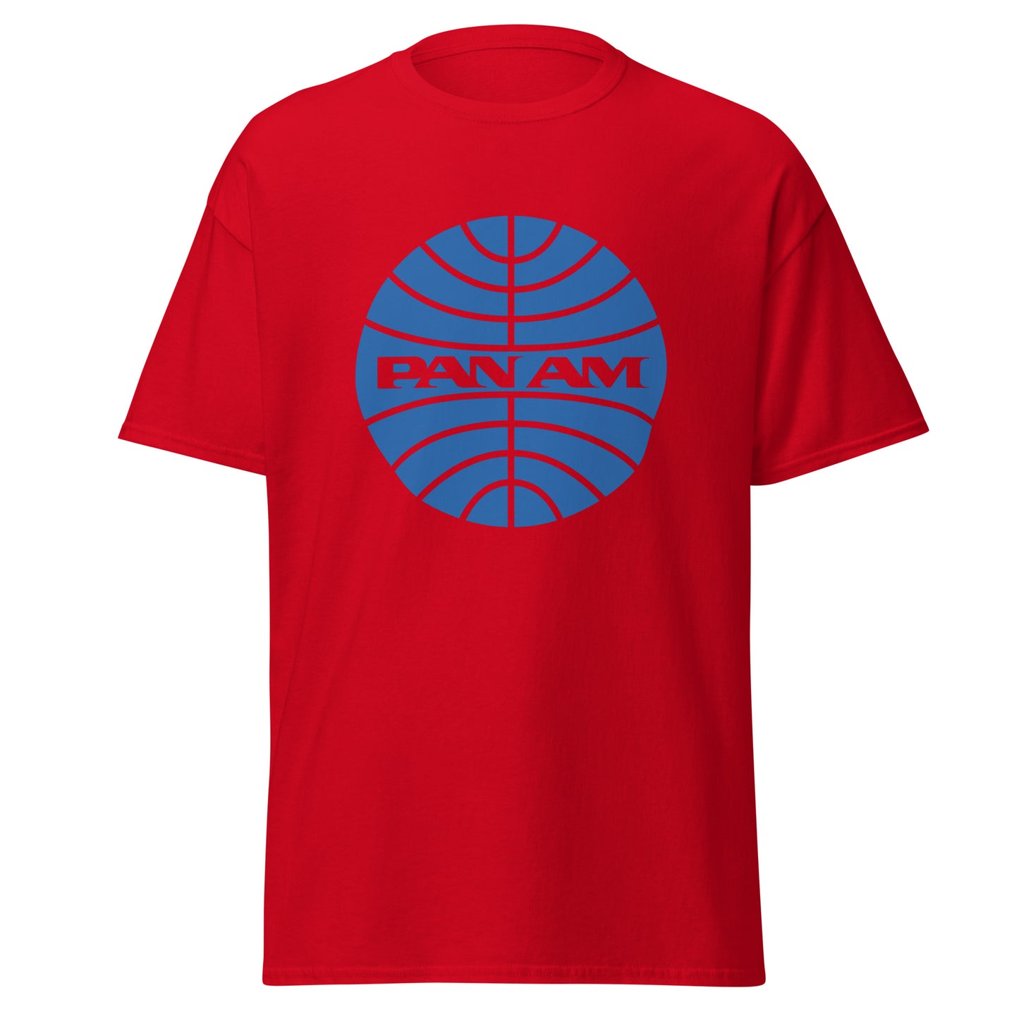 Klassisches T-Shirt mit Pan Am-Logo