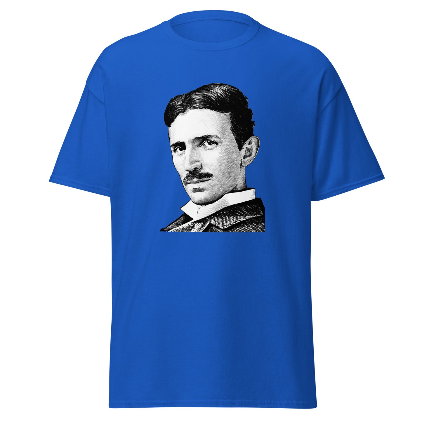 Klassisches T-Shirt von Nikola Tesla