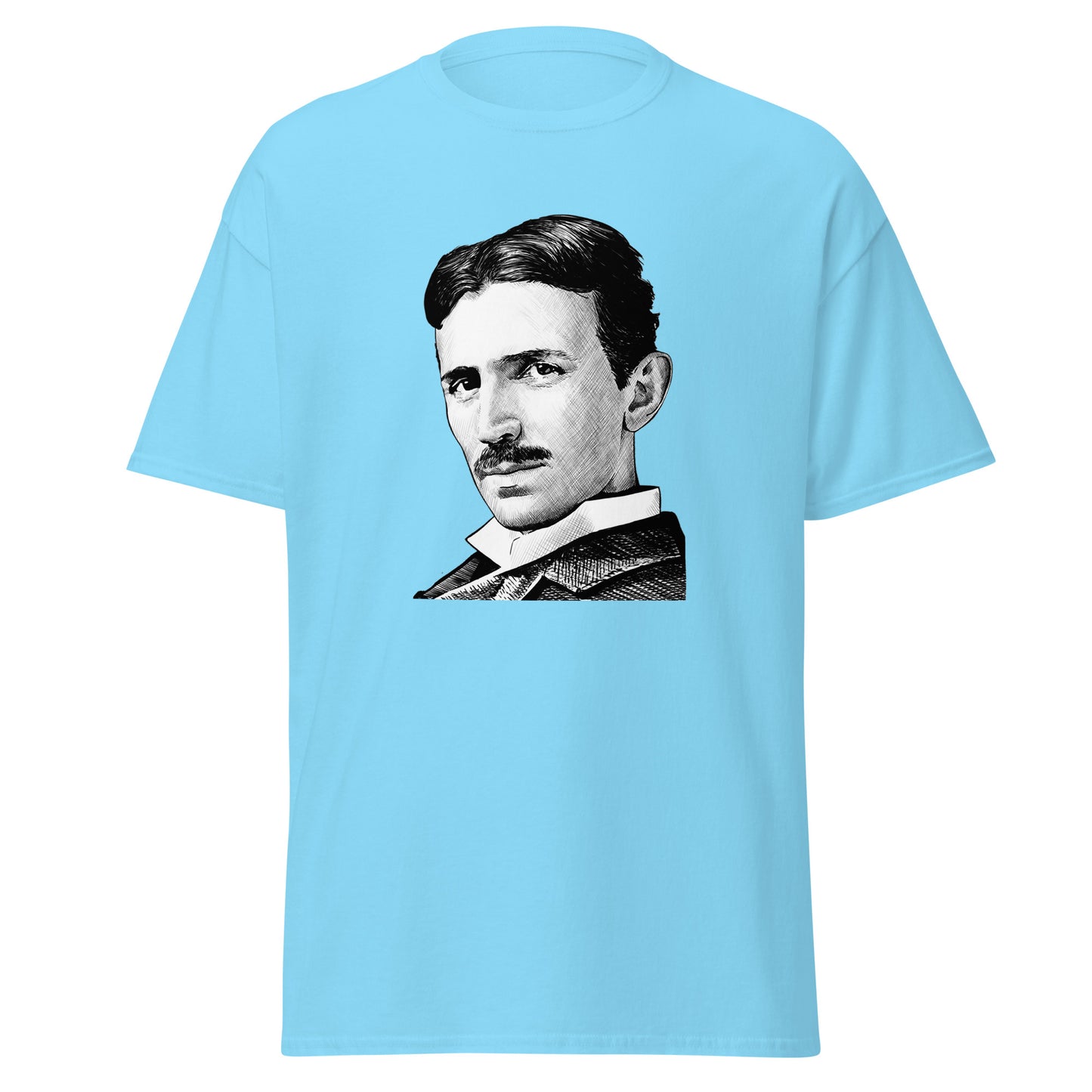 Klassisches T-Shirt von Nikola Tesla