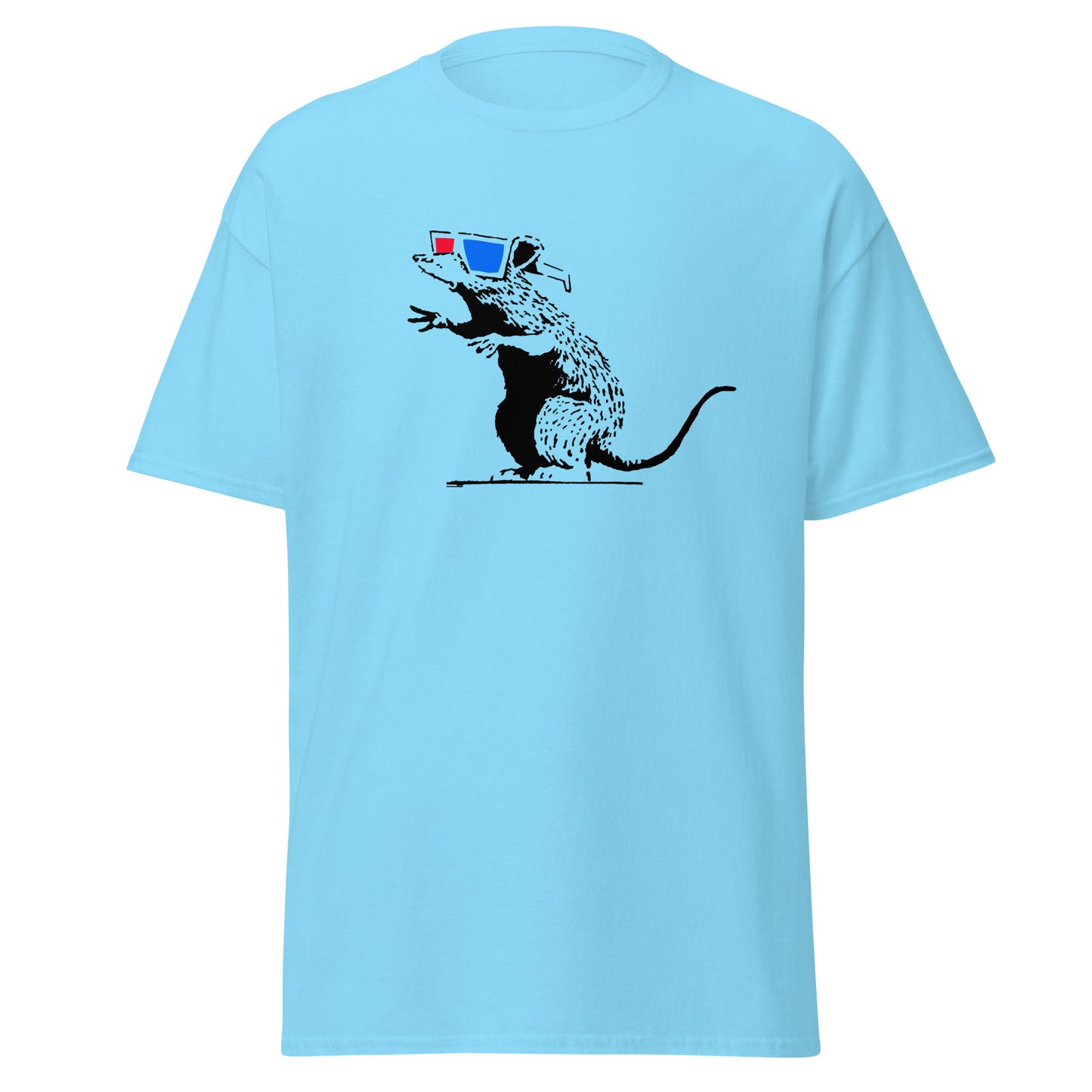 Banksy 3D rat classic tee