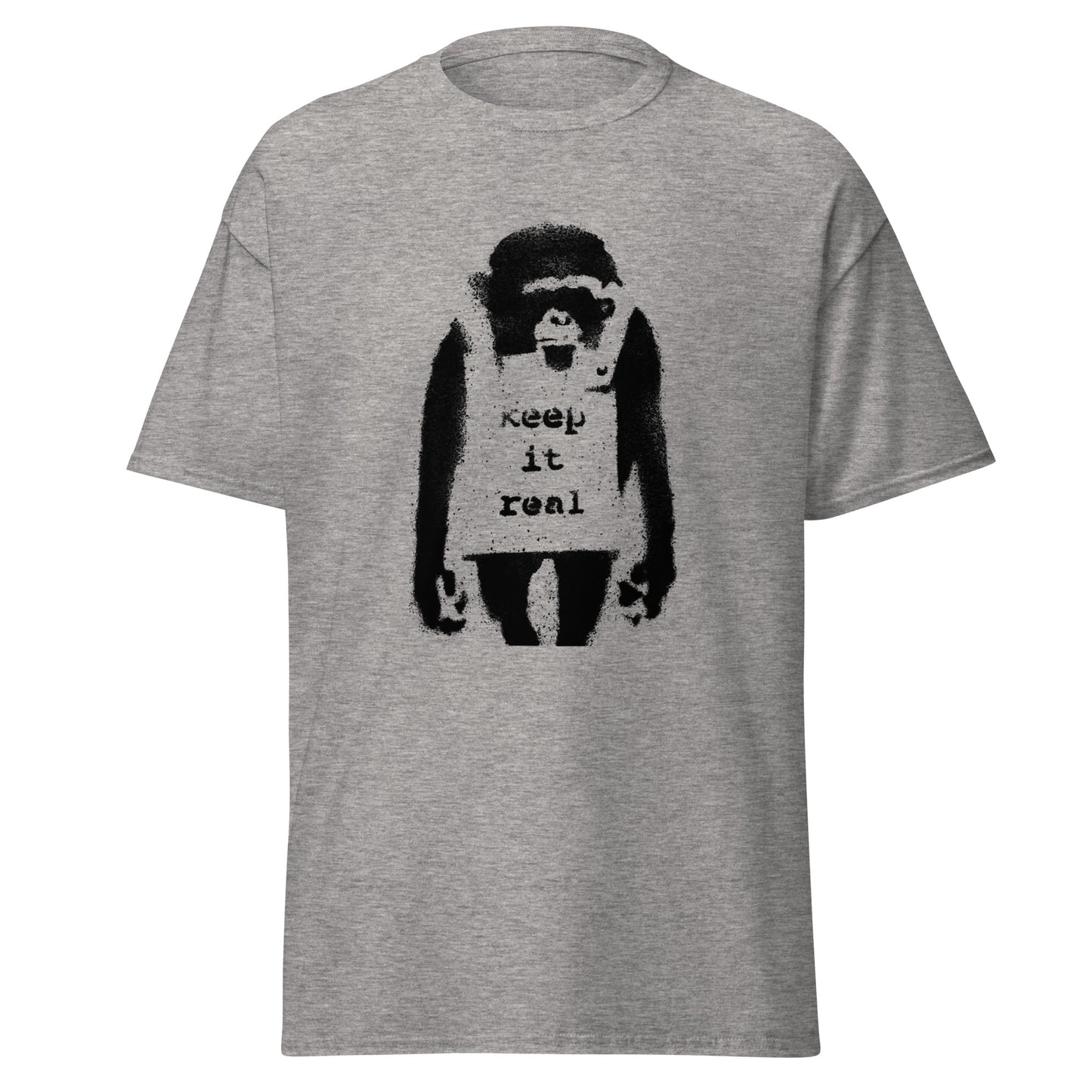 Banksy keep it real classic tee