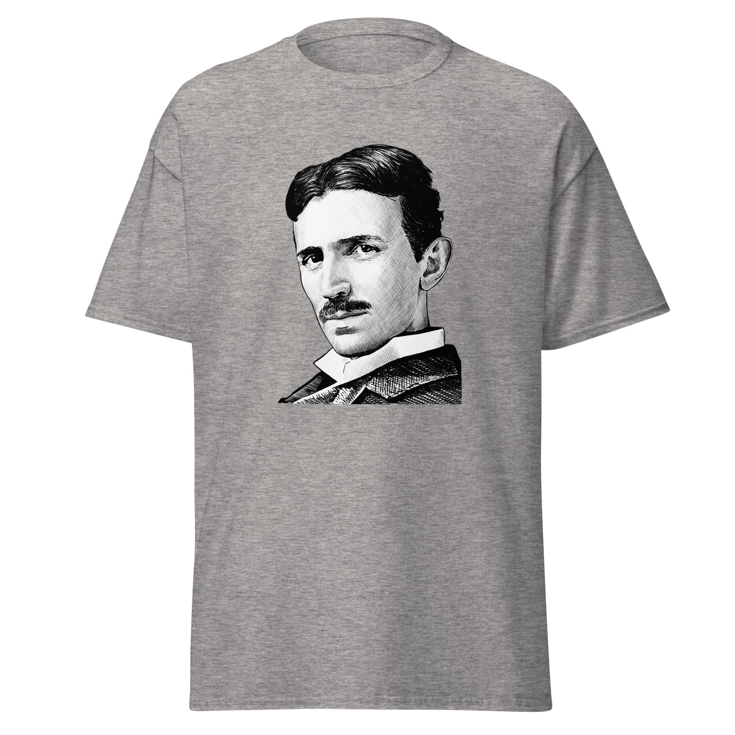 Klassisches T-Shirt von Nikola Tesla