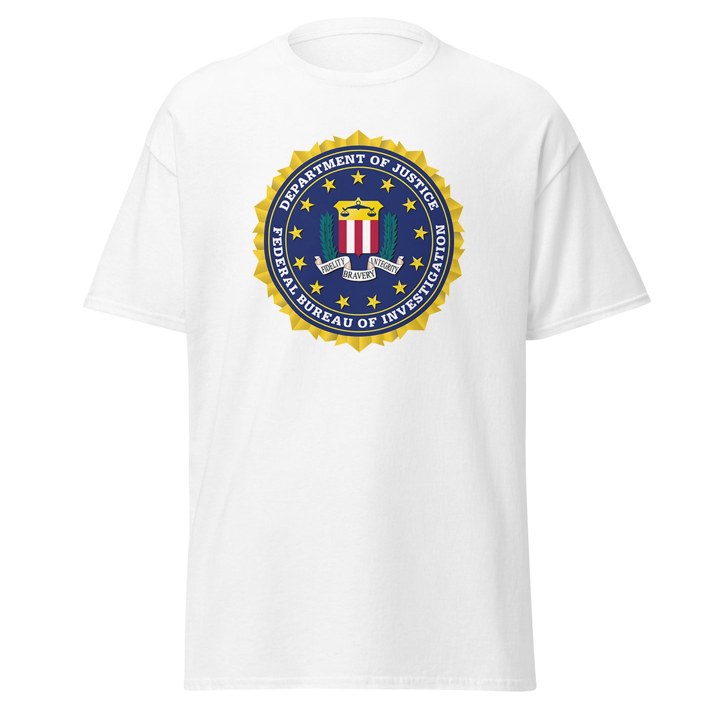 Klassisches T-Shirt des FBI