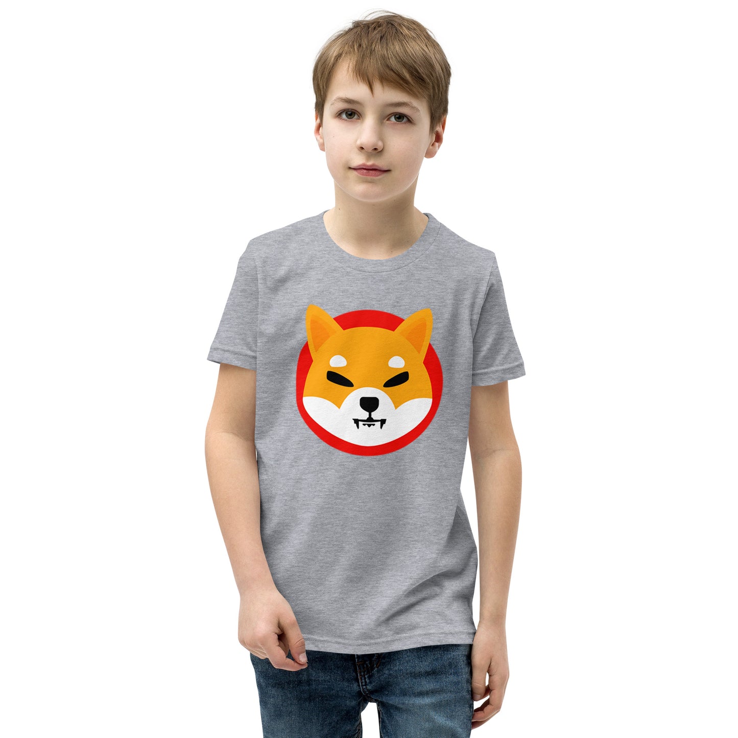 Kinder Shiba Inu Kurzarm T-Shirt