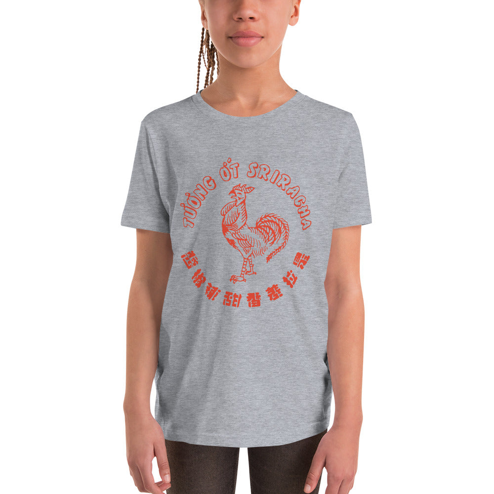 Sriracha Kurzarm-T-Shirt für Kinder