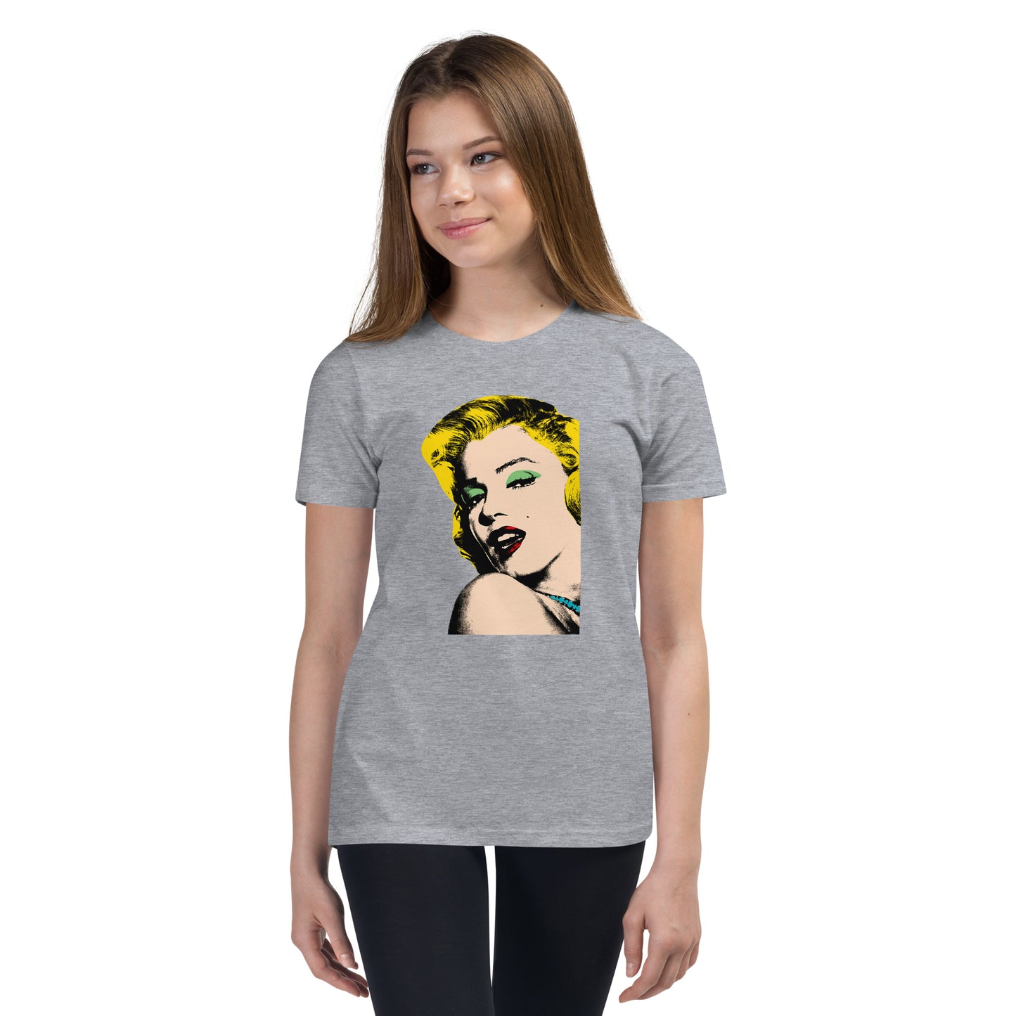 Warhol Marylin Monroe Kurzarm-T-Shirt für Kinder