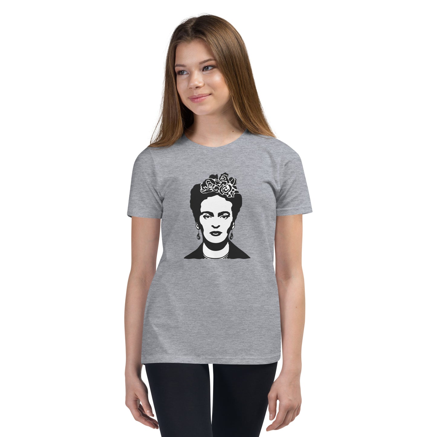 Frida Kahlo Kurzarm-T-Shirt für Kinder