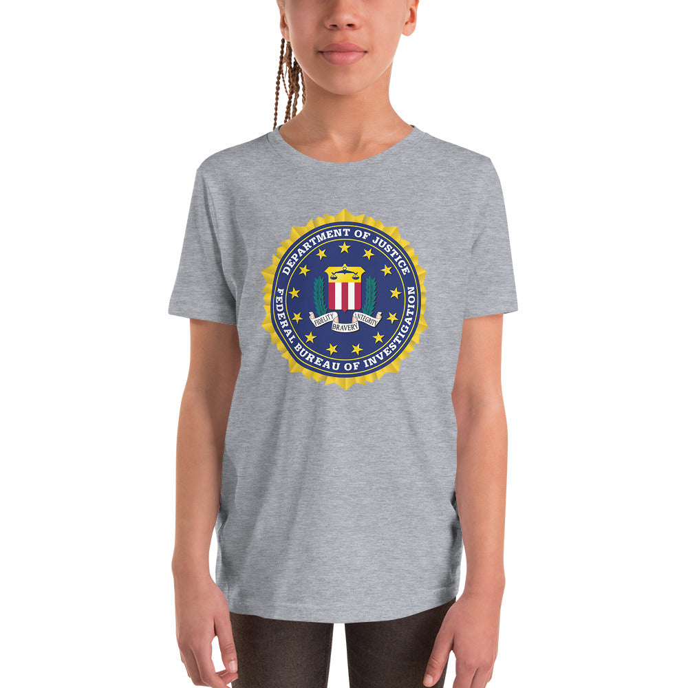 Kids FBI Short Sleeve T-Shirt