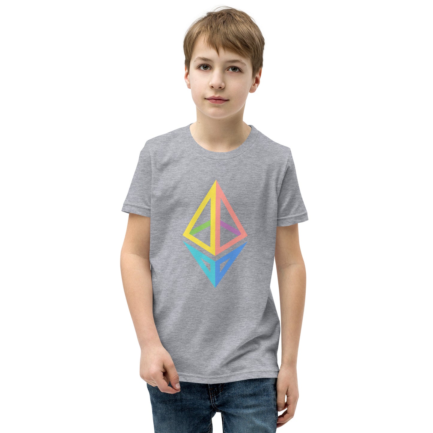 Kids Ethereum Short Sleeve T-Shirt