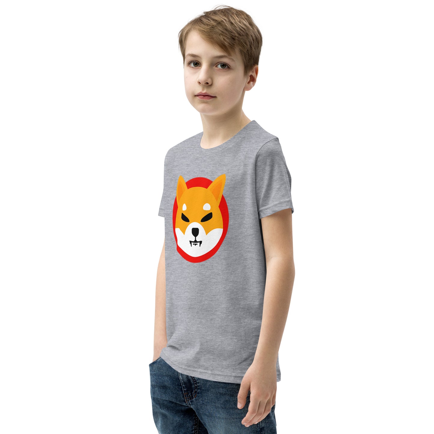 Kids Shiba Inu Short Sleeve T-Shirt