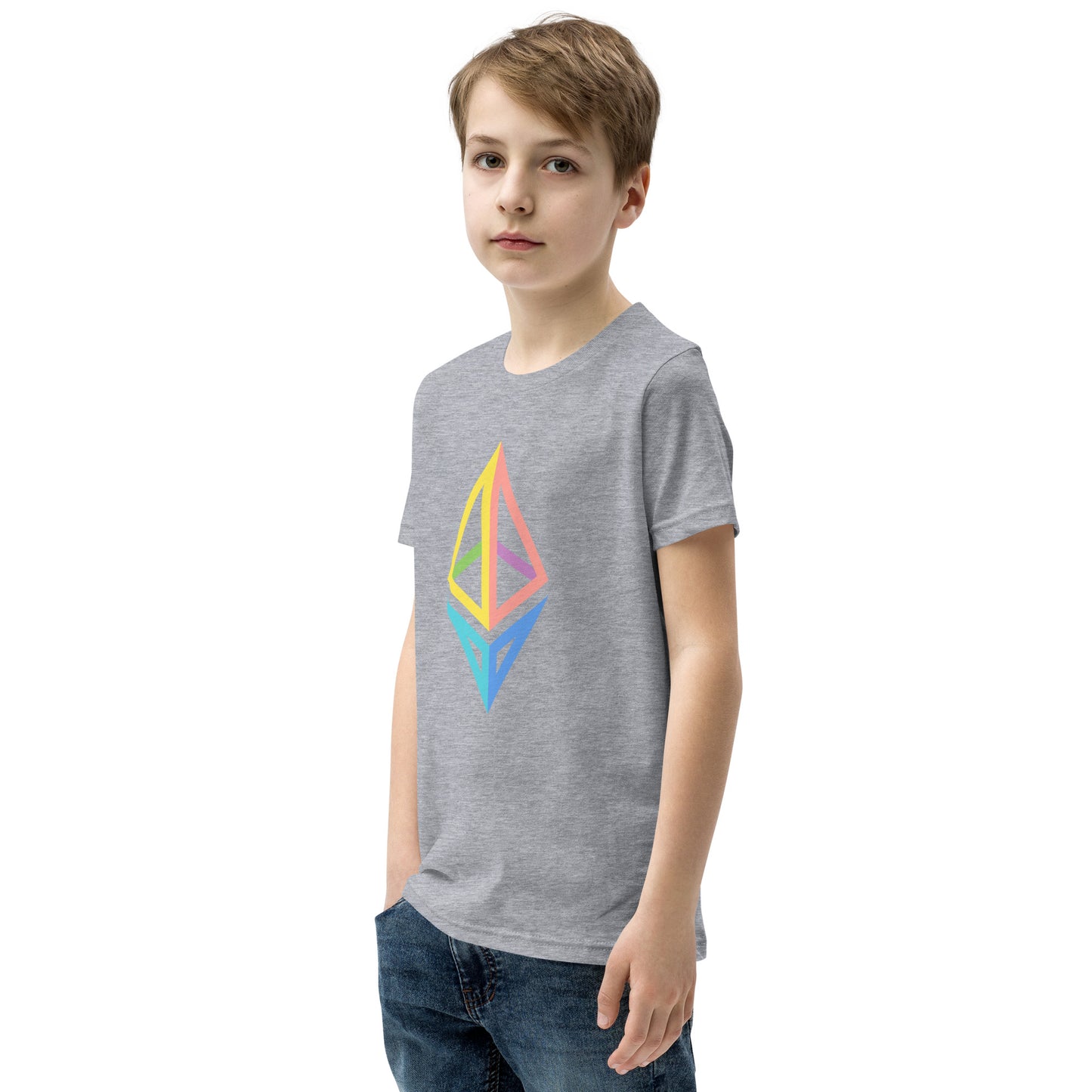 Kinder Ethereum Kurzarm T-Shirt