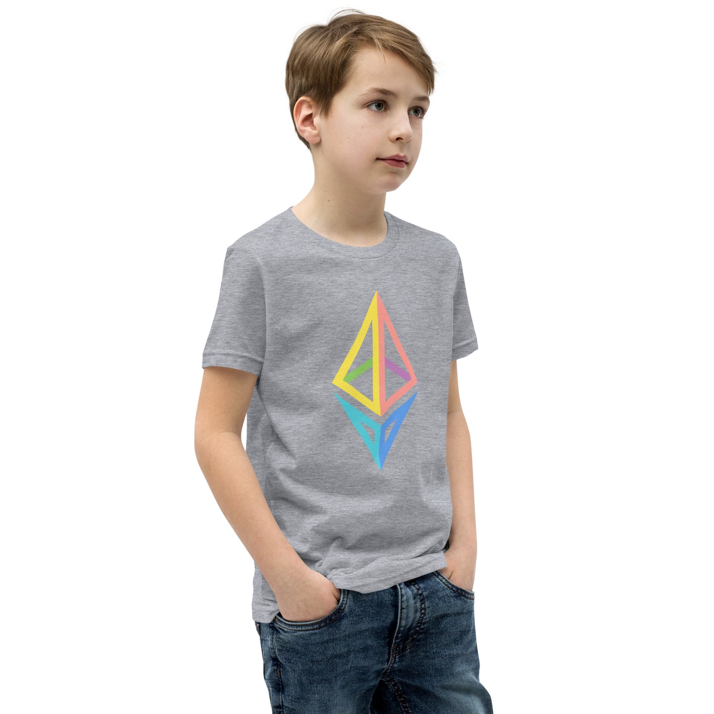 Kinder Ethereum Kurzarm T-Shirt