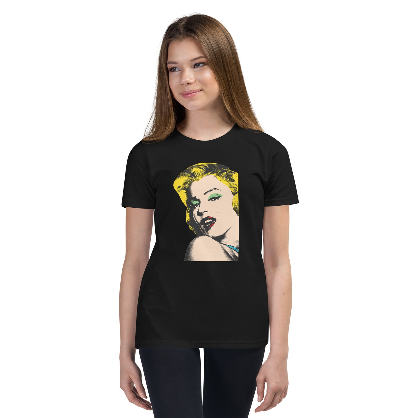 Warhol Marylin Monroe Kurzarm-T-Shirt für Kinder