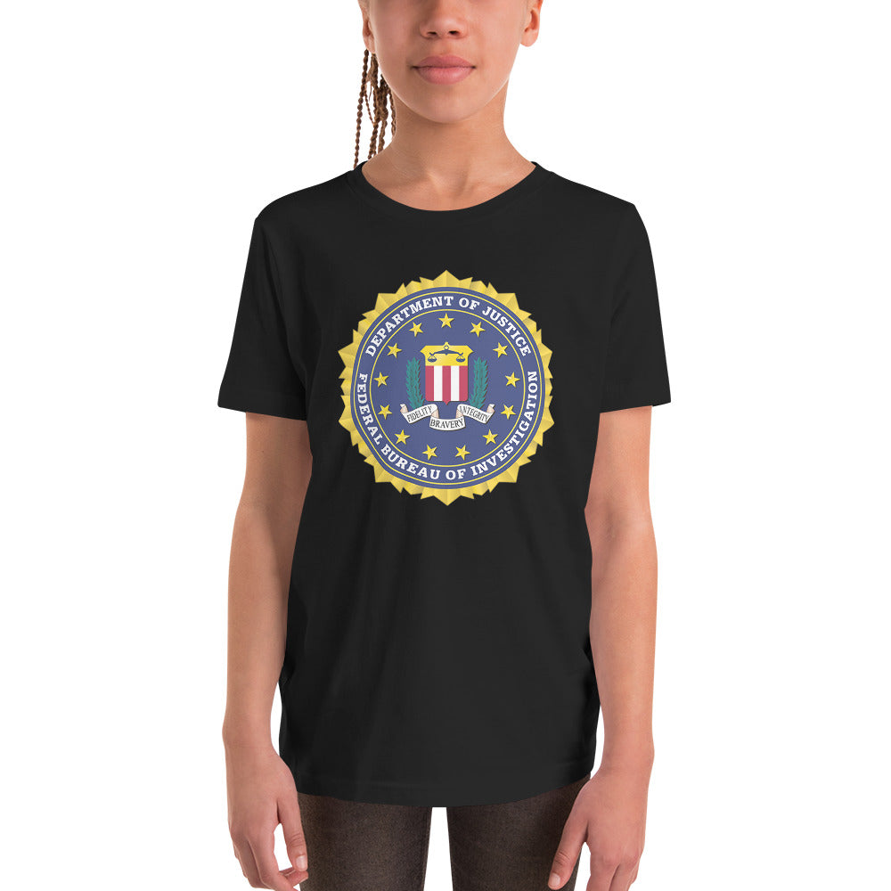 Kids FBI Short Sleeve T-Shirt