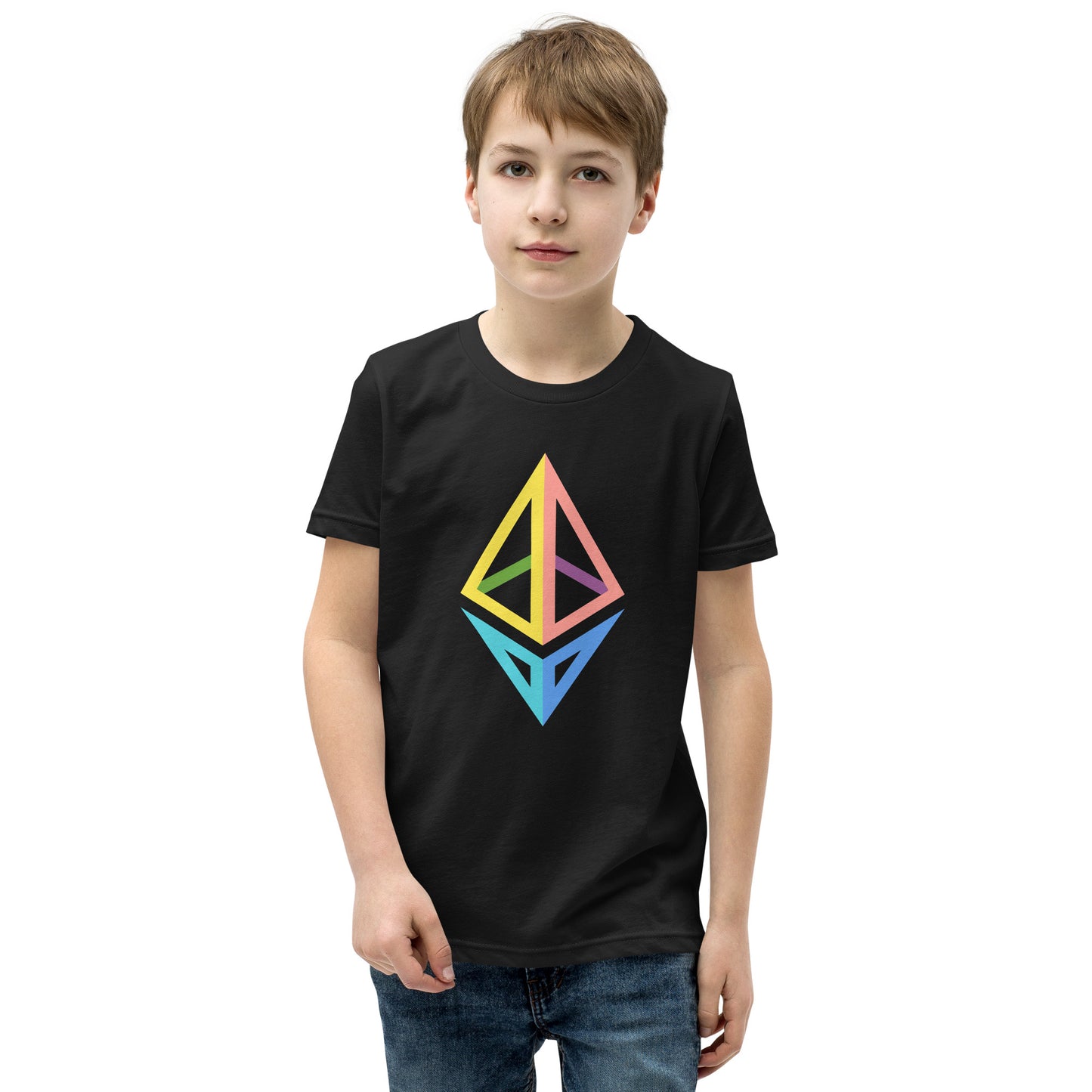 Kinder Ethereum Kurzarm T-Shirt