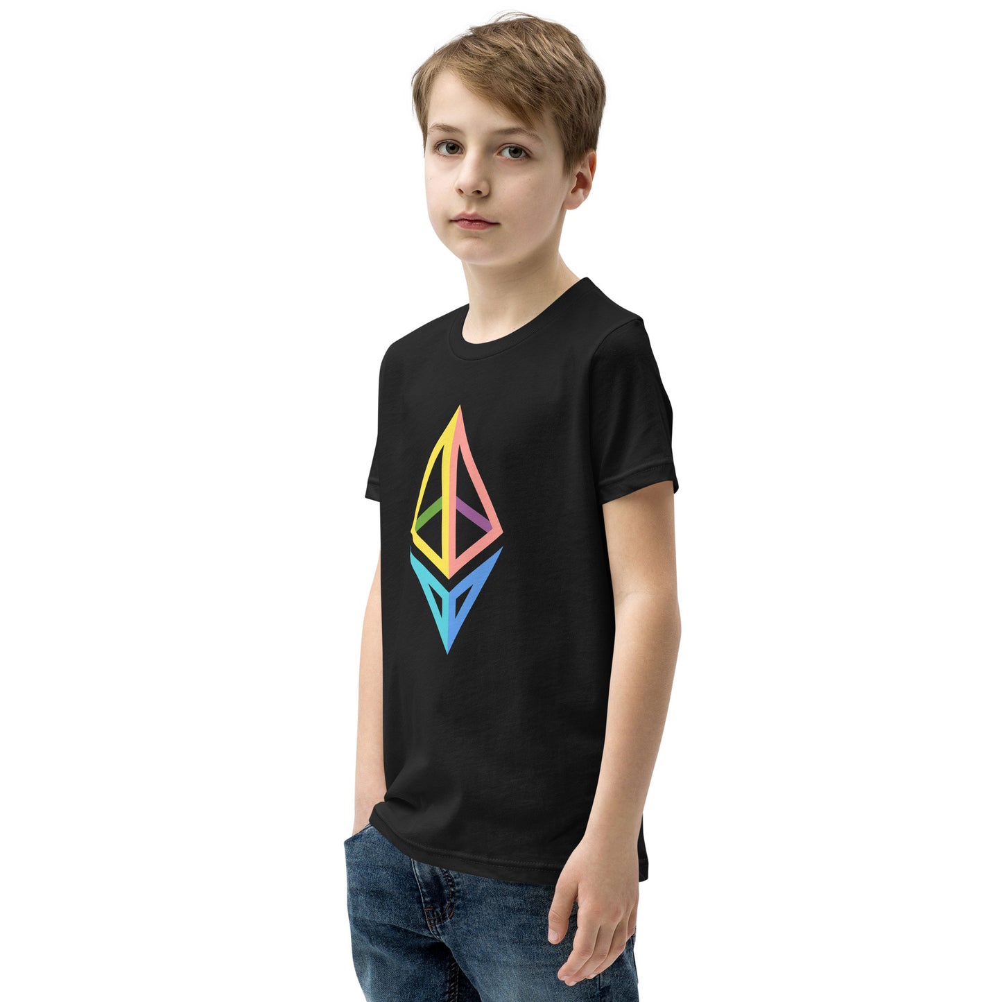 Kinder Ethereum Kurzarm T-Shirt