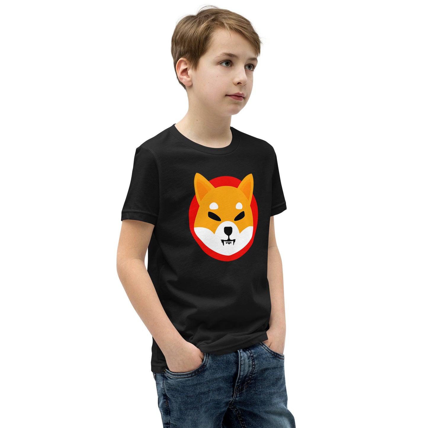 Kids Shiba Inu Short Sleeve T-Shirt