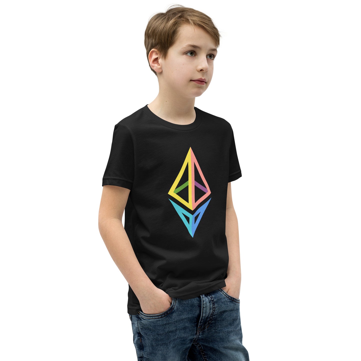 Kids Ethereum Short Sleeve T-Shirt