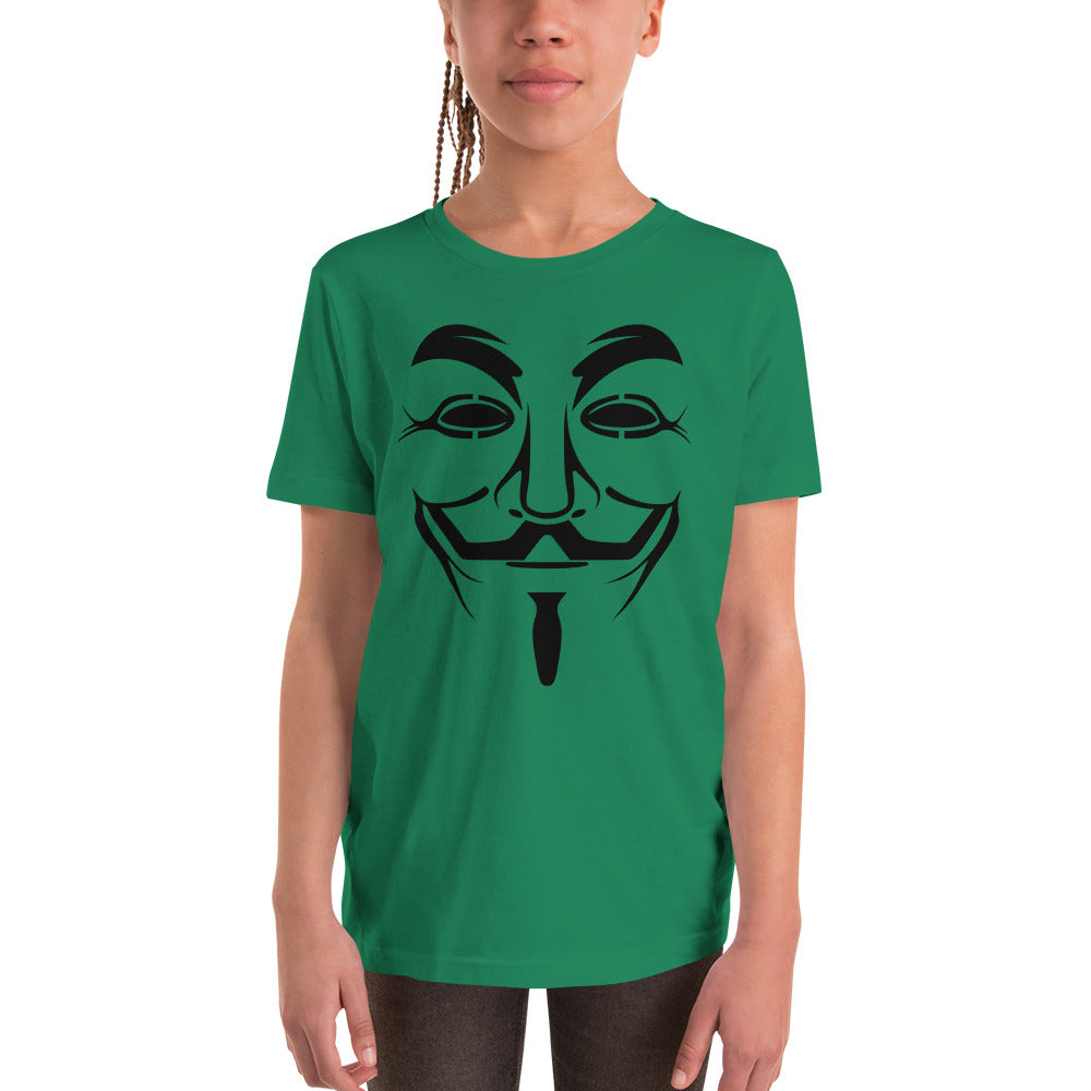 Kids Guy Fawkes Short Sleeve T-Shirt