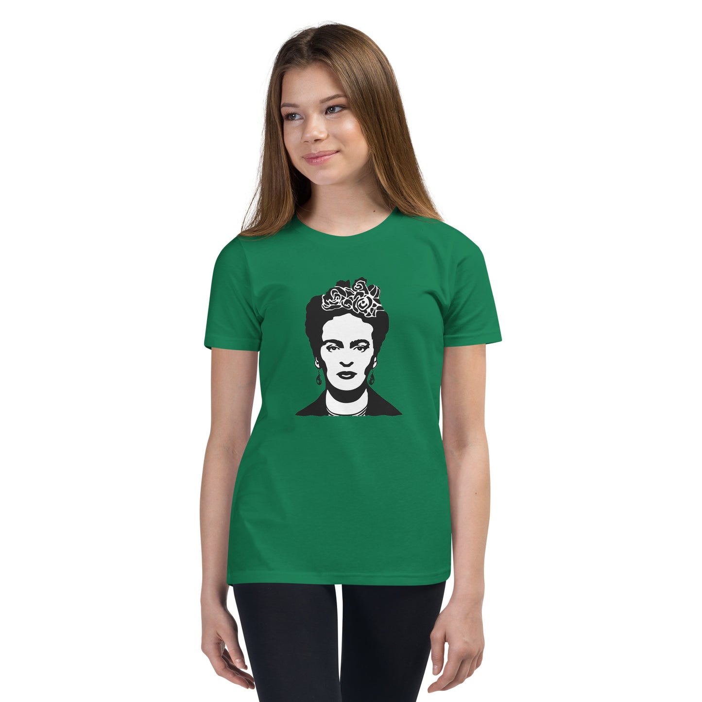 Frida Kahlo Kurzarm-T-Shirt für Kinder