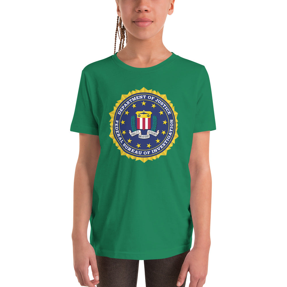 Kurzärmliges FBI-T-Shirt für Kinder