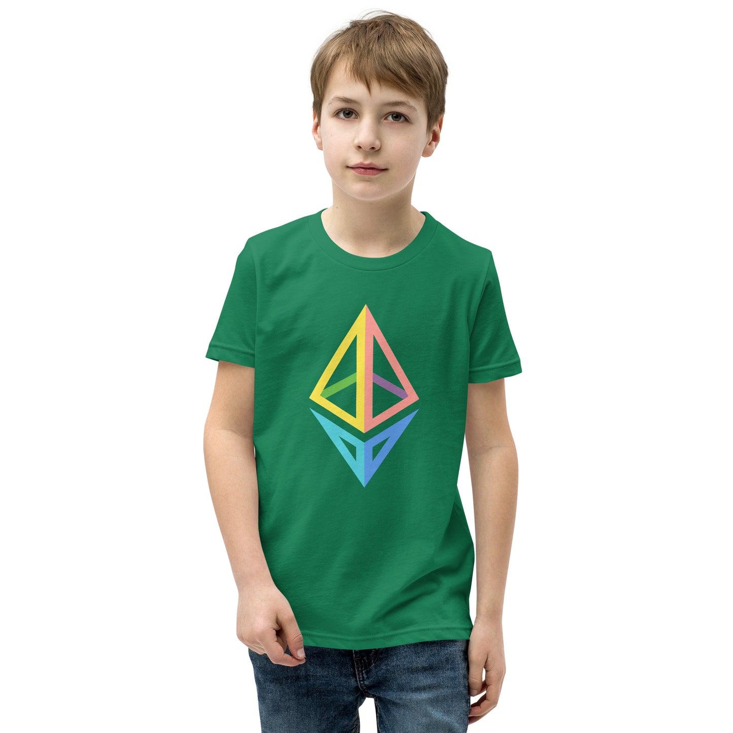 Kinder Ethereum Kurzarm T-Shirt