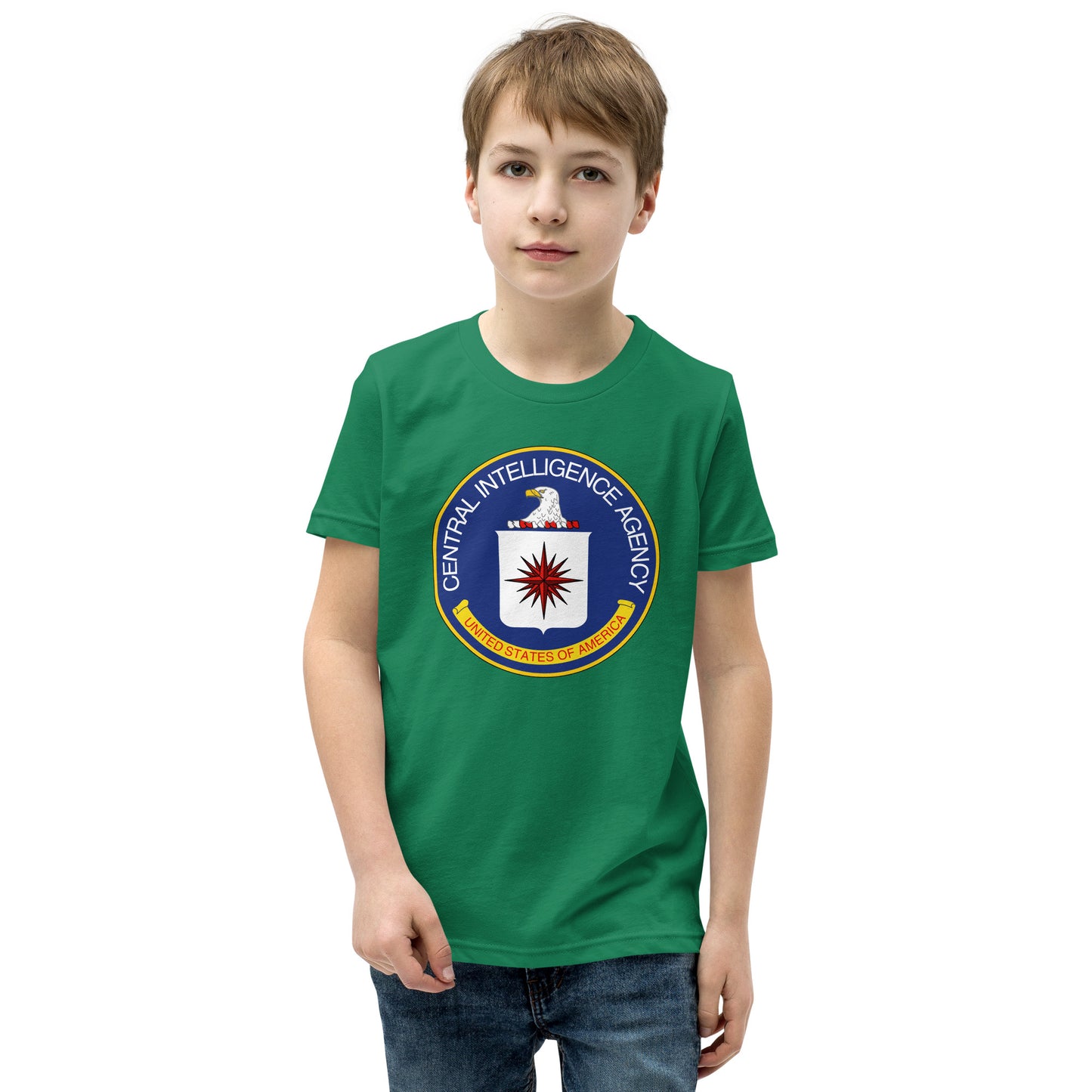 Kids CIA seal Short Sleeve T-Shirt