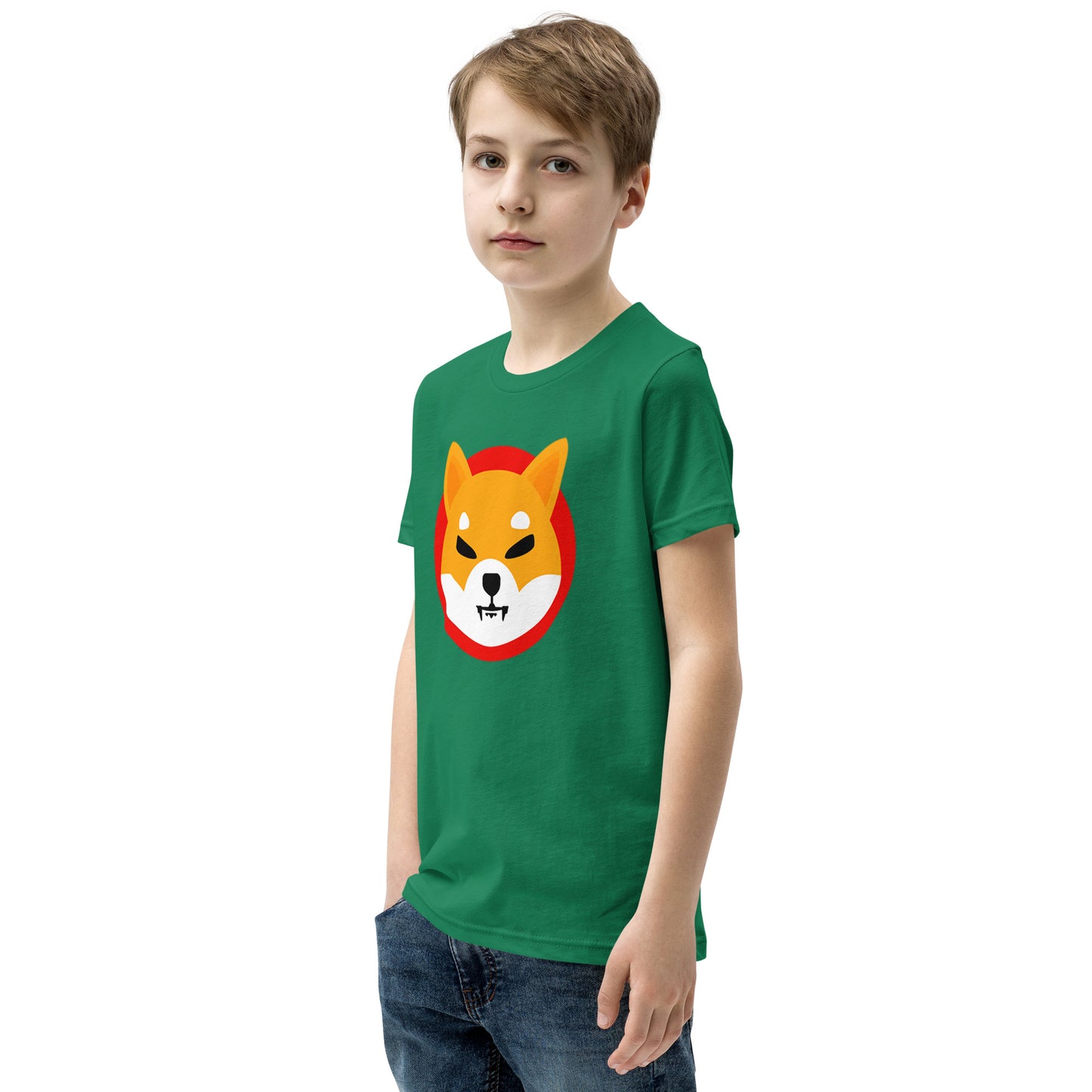 Kids Shiba Inu Short Sleeve T-Shirt