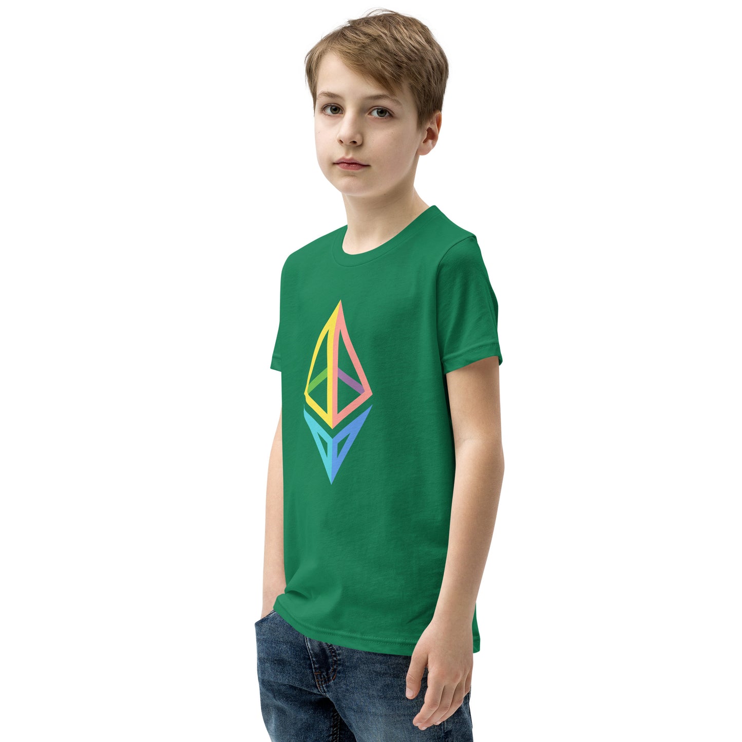 Kids Ethereum Short Sleeve T-Shirt