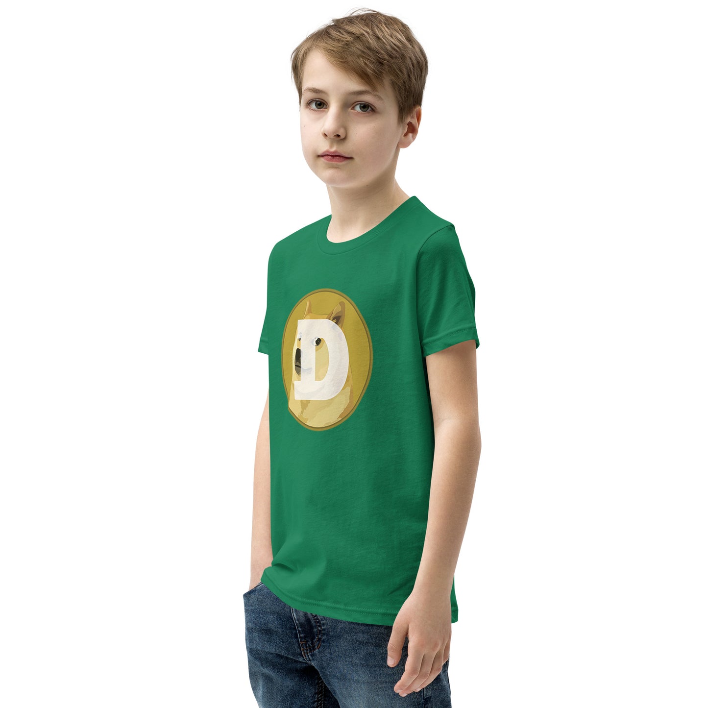 Kids Dogecoin Short Sleeve T-Shirt