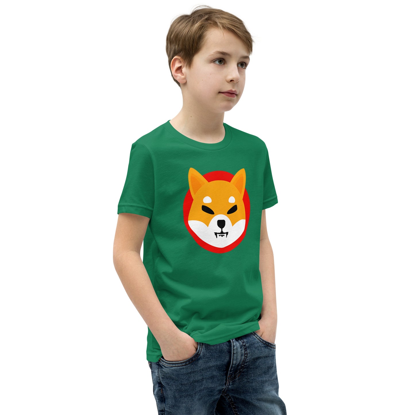 Kids Shiba Inu Short Sleeve T-Shirt