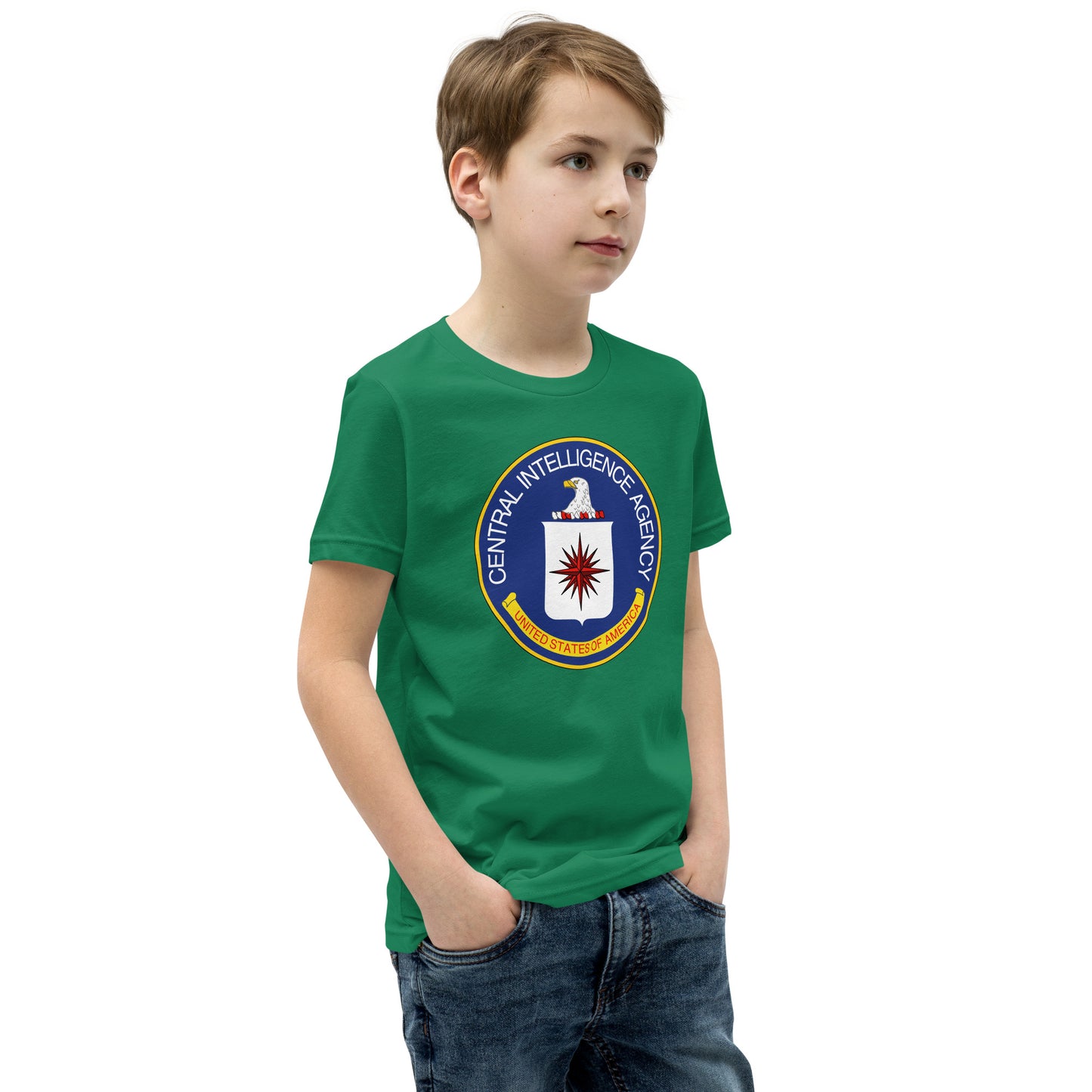 Kids CIA seal Short Sleeve T-Shirt