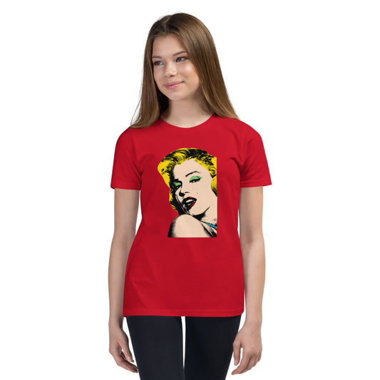 Warhol Marylin Monroe Kurzarm-T-Shirt für Kinder