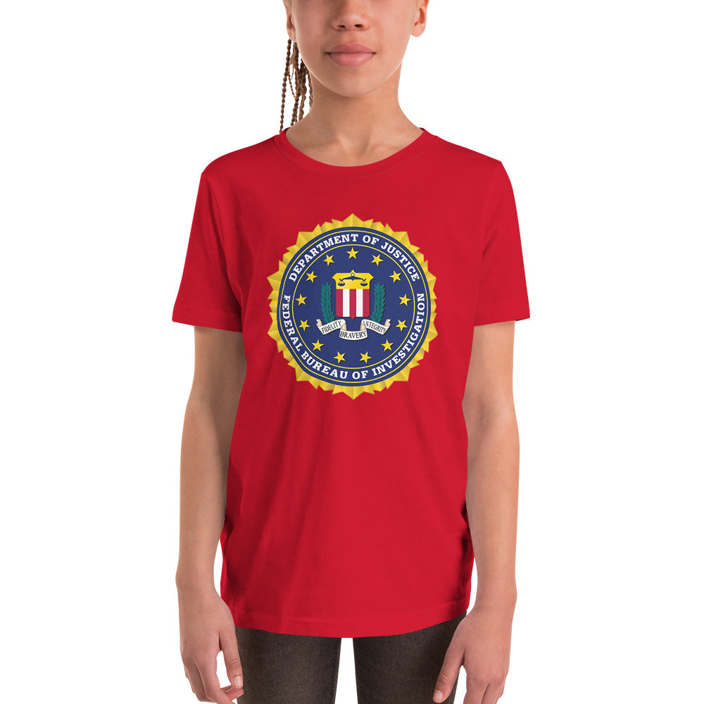 Kids FBI Short Sleeve T-Shirt