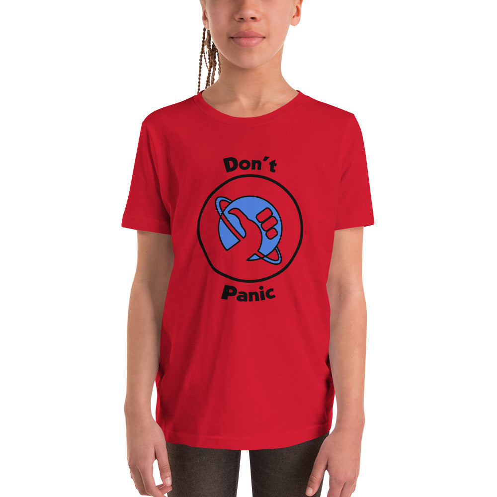 Kids Don't Panic Short Sleeve T-Shirt