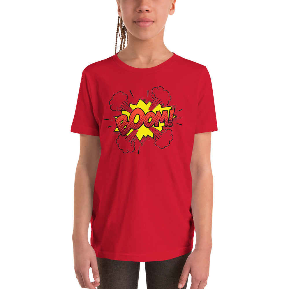 Kurzärmliges Boom-T-Shirt für Kinder