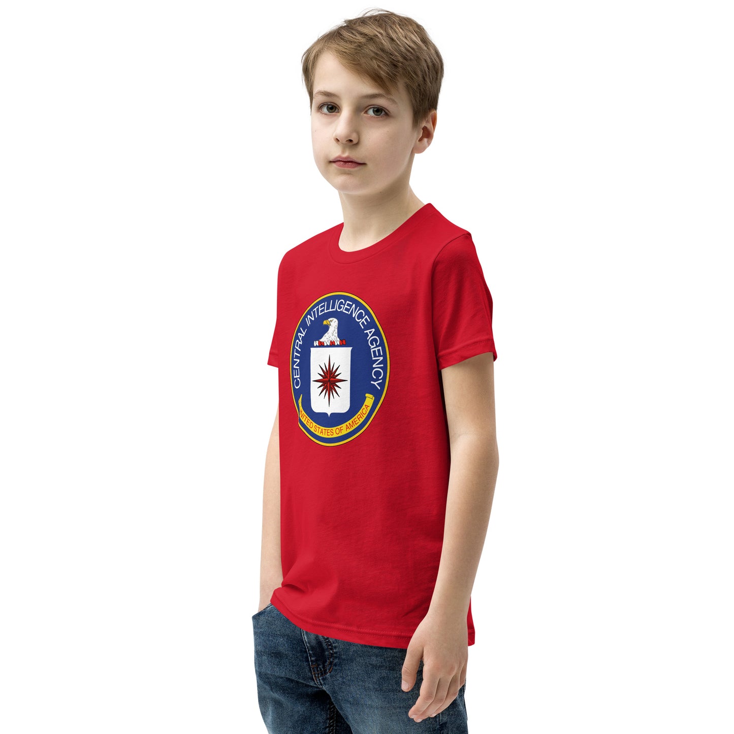 Kids CIA seal Short Sleeve T-Shirt