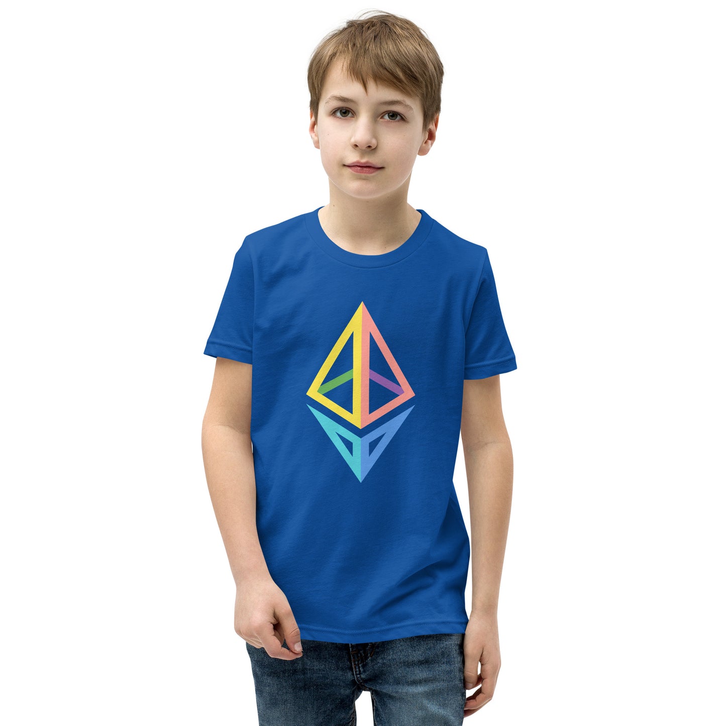 Kids Ethereum Short Sleeve T-Shirt