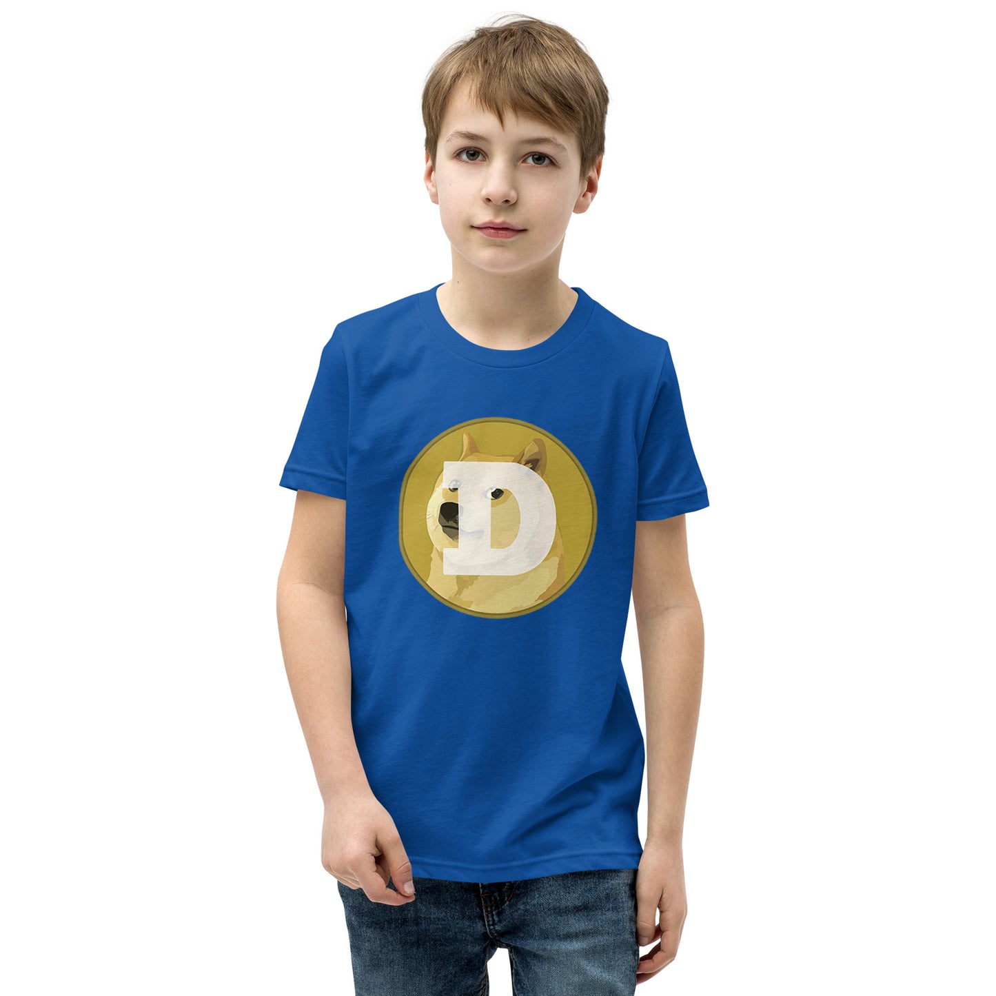 Kids Dogecoin Short Sleeve T-Shirt