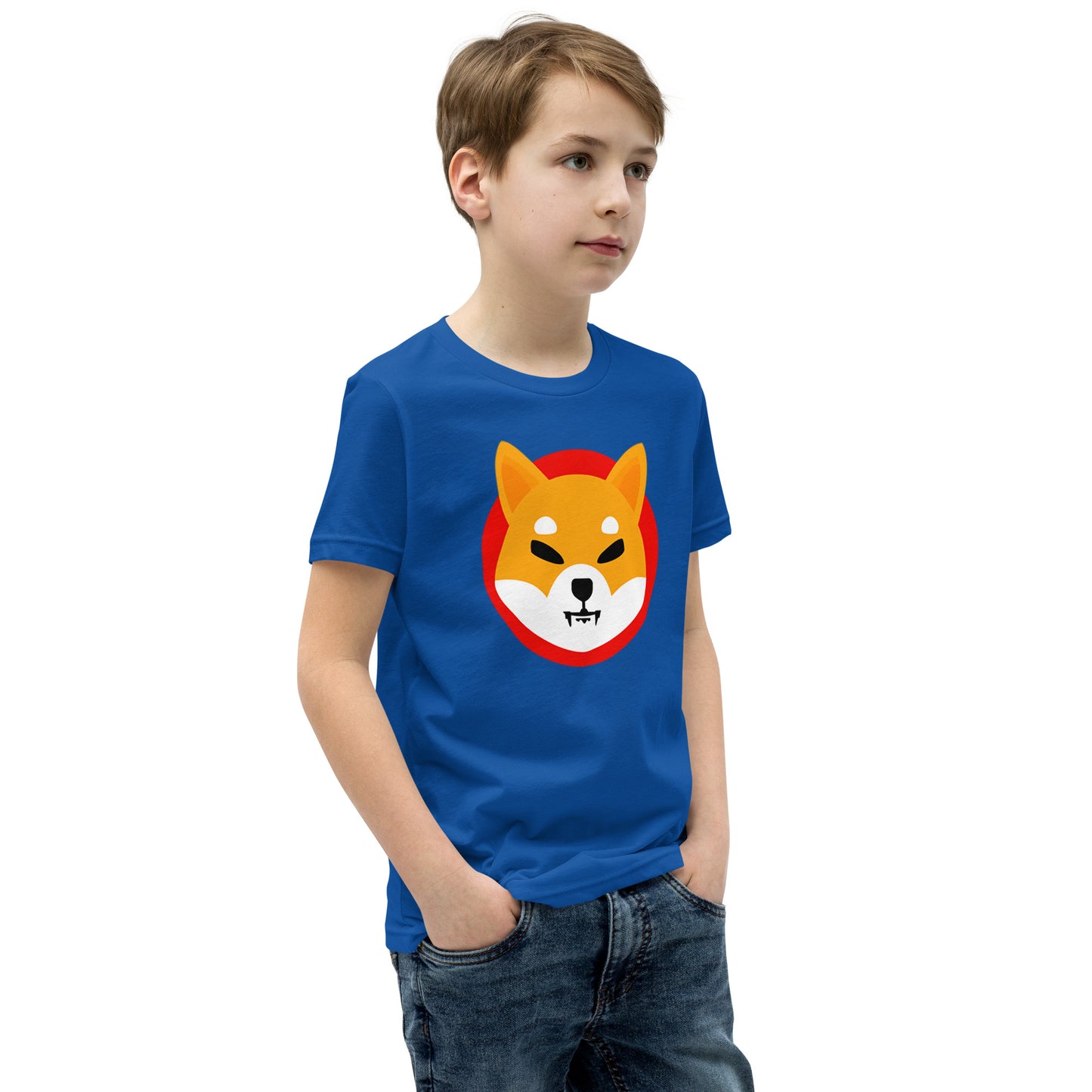 Kids Shiba Inu Short Sleeve T-Shirt