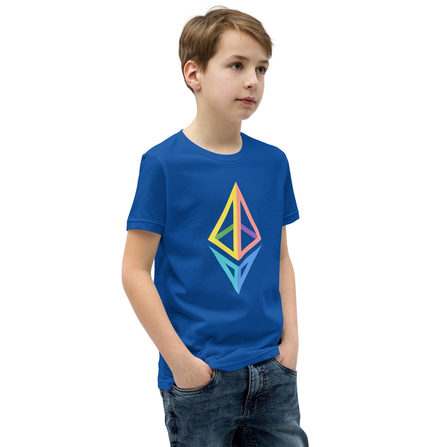 Kinder Ethereum Kurzarm T-Shirt