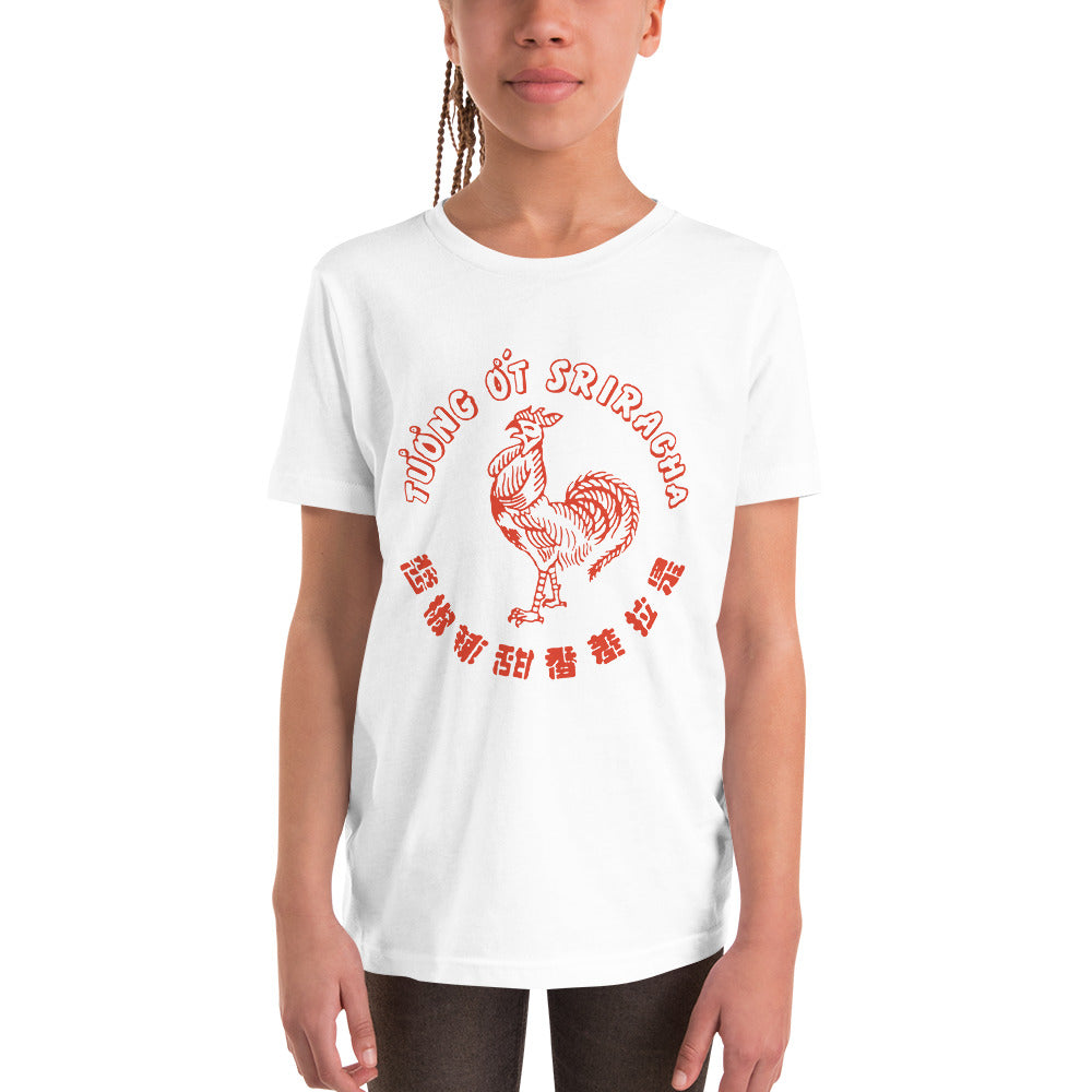 Sriracha Kurzarm-T-Shirt für Kinder