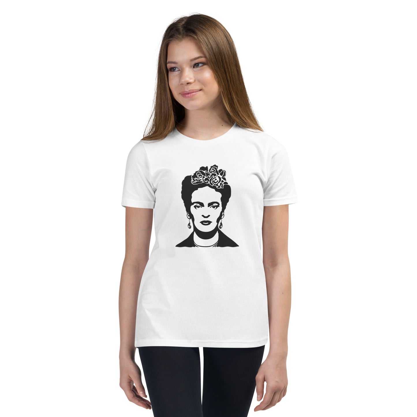 Frida Kahlo Kurzarm-T-Shirt für Kinder