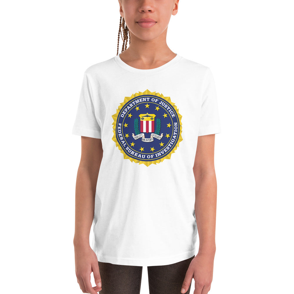 Kids FBI Short Sleeve T-Shirt