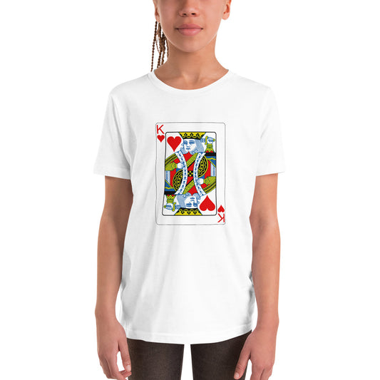 Suicide King Kurzarm-T-Shirt für Kinder