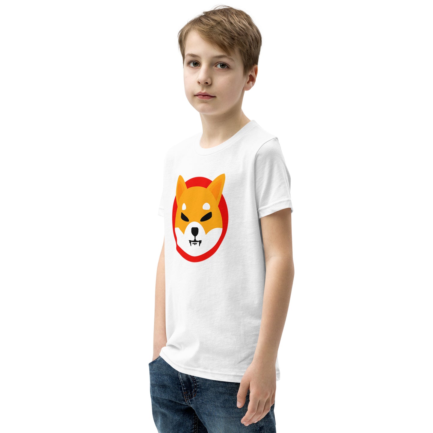 Kids Shiba Inu Short Sleeve T-Shirt