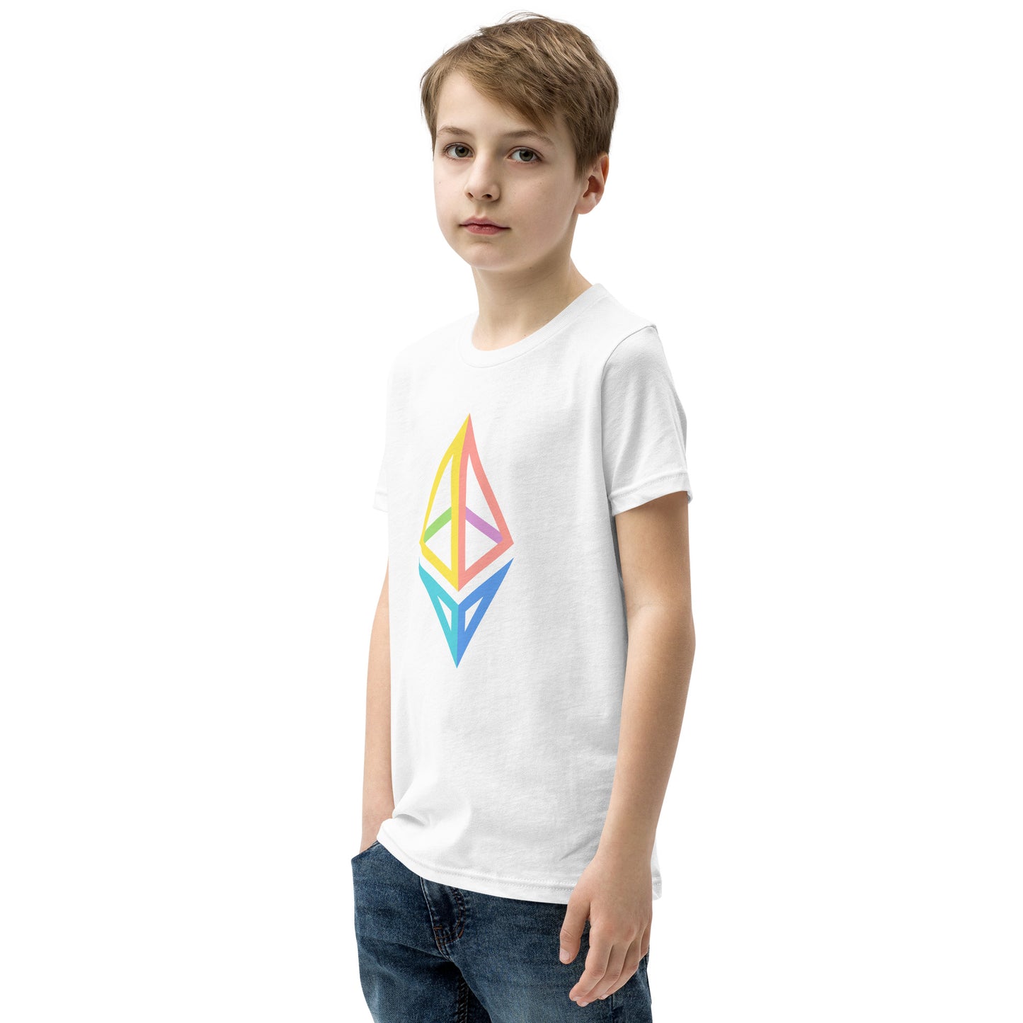 Kinder Ethereum Kurzarm T-Shirt