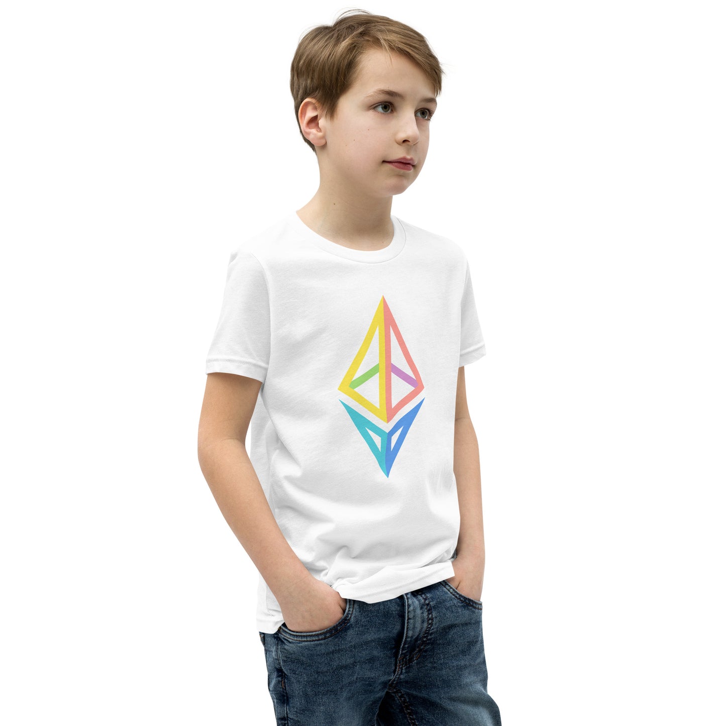 Kinder Ethereum Kurzarm T-Shirt